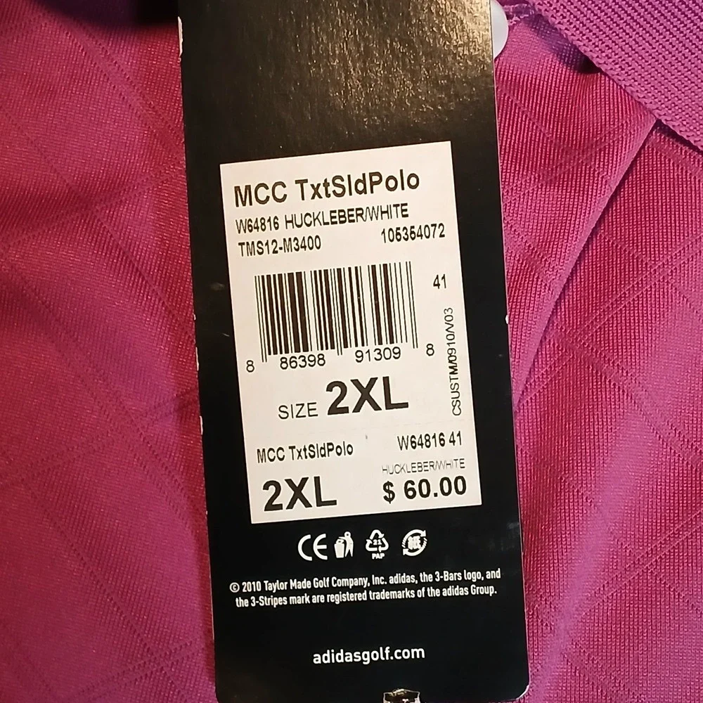 adidas golf polo